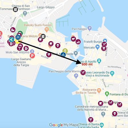 Double Bedroom Apartment Across Ortigia Syrakuzy Zewnętrze zdjęcie